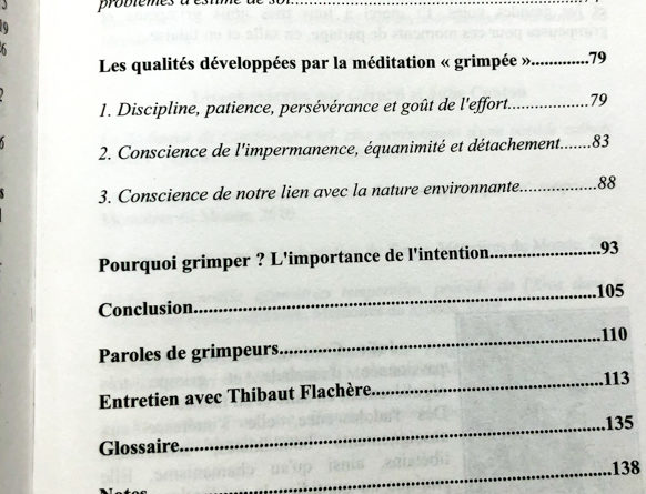julie conton livre escalade voie meditation