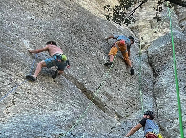 stage weekend escalade grimpe buoux climbing