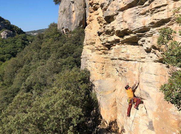 stage weekend escalade grimpe buoux climbing