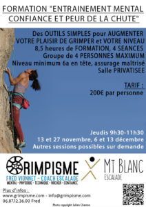 formation peur chute vol escalade