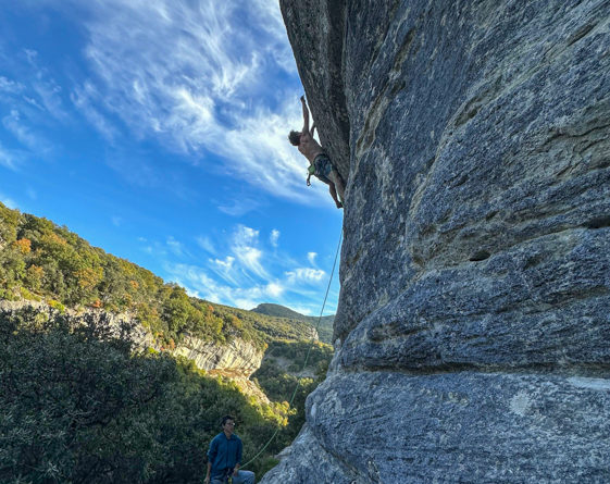 stage weekend escalade grimpe buoux climbing