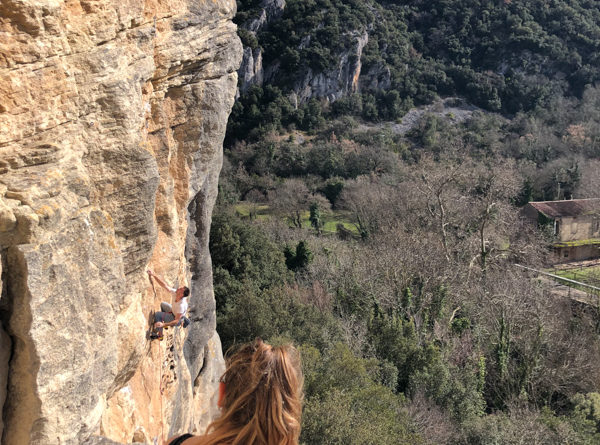 escalade climbing buoux