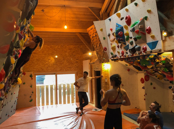 arquee libre salle escalade grimpe