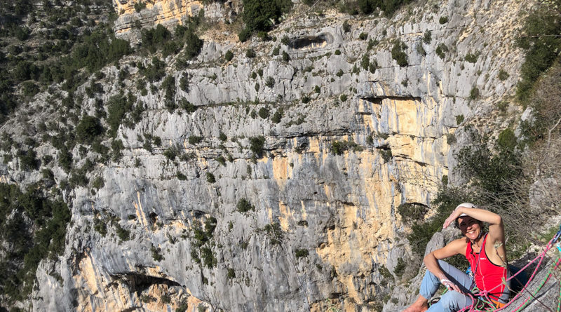 escalade climbing verdon