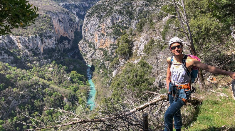 escalade climbing verdon