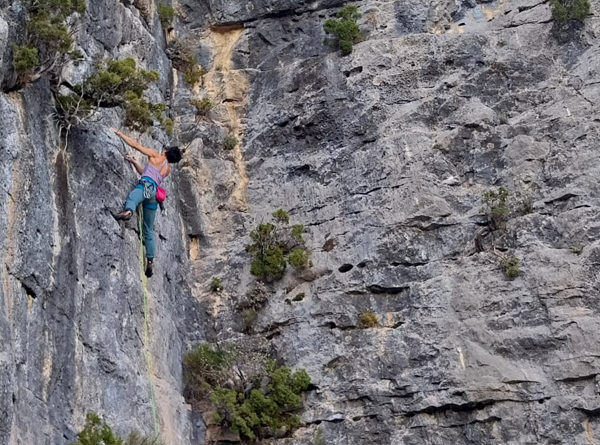 escalade climbing verdon