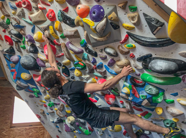 entrainement escalade grimpe arquee libre fred vionnet
