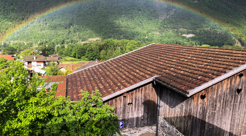 arc en ciel arquee libre