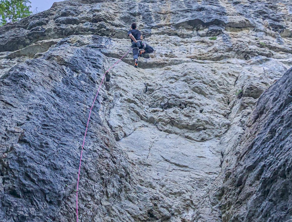 escalade climbing coach moniteur haute savoie