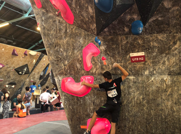 competition escalade climbing